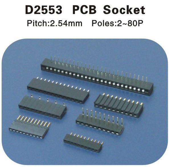  PCB Socket  2.54排（pái）母 D2553